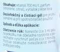 CleanFit dezinfekčný gél 70% citrus na ruky s rozprašovačom 50 ml