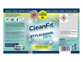 CleanFit dezinfekčný roztok Etylakohol 70% citrus 1 l + rozprašovač ZDARMA