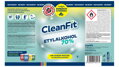 CleanFit dezinfekčný roztok Etylakohol 70% citrus 1 l + rozprašovač ZDARMA