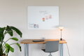 Tabuľa GLASSBOARD matná oblé rohy 100x150, šedá