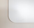 Tabuľa GLASSBOARD matná oblé rohy 100x200, šedá