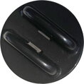 Mini stierka magnetická s držiakom na popisovač, čierna