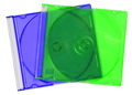 Farebné obaly na CD/DVD Q-CONNECT