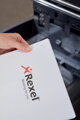 Skartovačka s krížovým rezom Rexel Auto+ 750X
