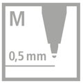 Sada guľôčkových pier STABILO pointball 4ks
