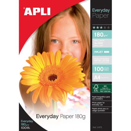 Fotopapier APLI A4 Everyday 180g 20 hárkov