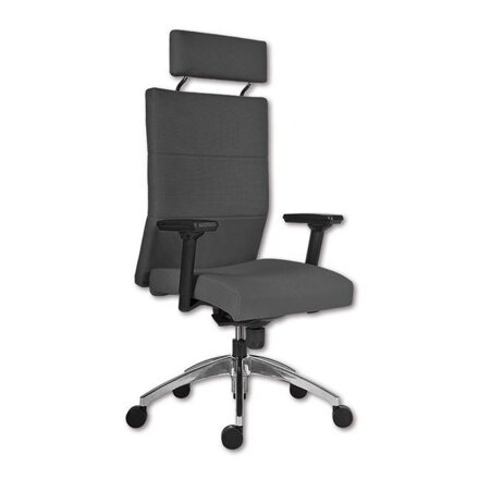 Kancelárske kreslo 8150 Vertika PDH, BN 6 tmavo sivé