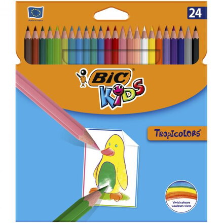 Farbičky BIC Tropicolors 24ks