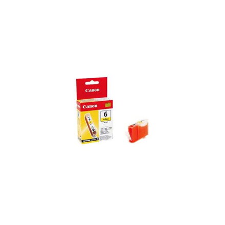 Atramentová náplň Canon BCI-6Y pre Pixma iP4000/5000/6000D/MP750/780 yellow (390 str.)