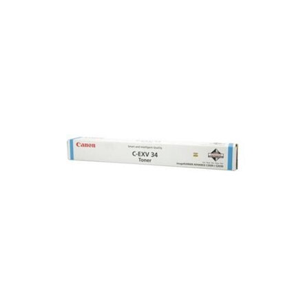 Toner Canon C-EXV34 pre iRAC2020L/iRAC2020i/iRAC2030L/iRAC2030i cyan (19.000 str.)