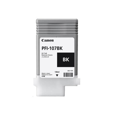 Atramentová náplň Canon PFI-107BK pre iPF 670/680/685/780/785 black (130 ml)