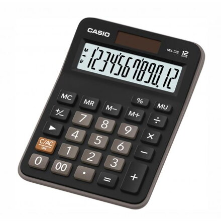 Kalkulačka Casio MX-12B čierna