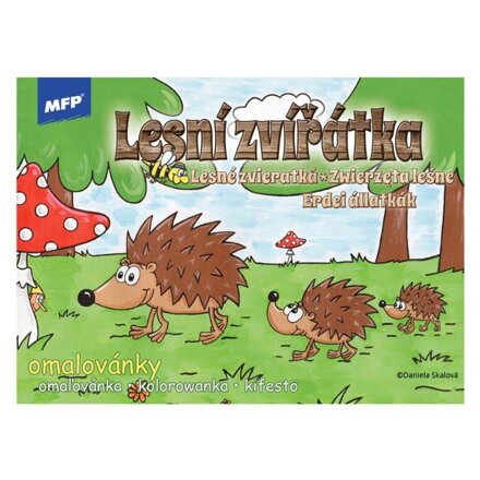 Maľovanka A5 Lesné zvieratká