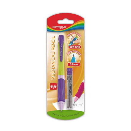 Mikroceruzka KEYROAD SMOOZZY Writer 0,7 blister mix farieb