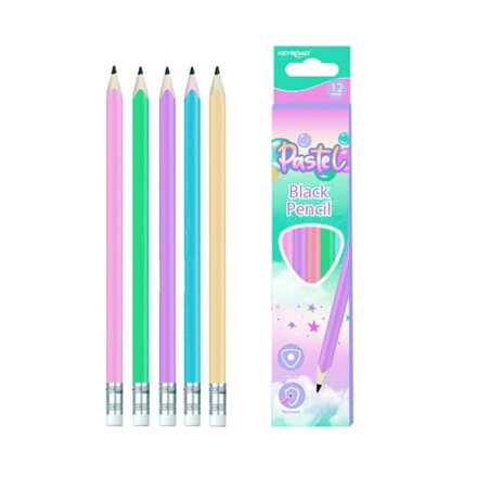 Sada ceruziek KEYROAD Pastel color collection! 12ks