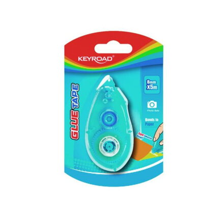 Lepiaci roller KEYROAD Super obojstranný blister