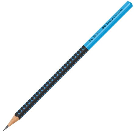 Ceruzka Grip 2001/HB Two Tone čierna/modrá 12ks