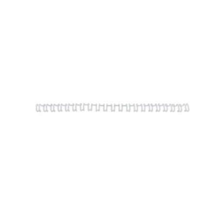 Drôtové hrebene GBC Multibind 21kr. 6mm biele