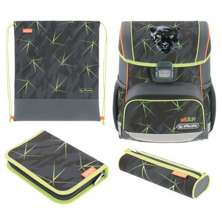 Školská taška Herlitz Loop+ Puma, sada