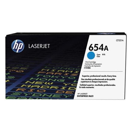 Toner HP CF332A HP 654A pre LaserJet Enterprise M651 cyan (15.000 str.)