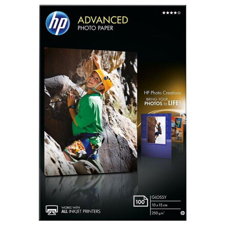 Paper HP Q8692A Advanced Photo glossy, 250g, 10x15