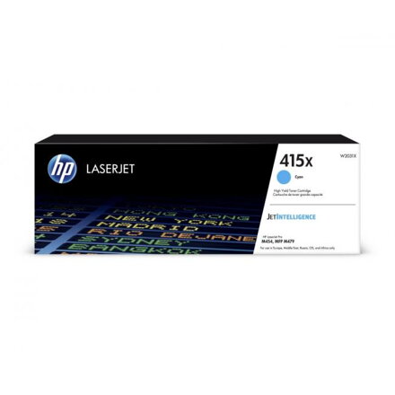 Toner HP W2031X HP 415X pre LaserJet Pro M454/MFP M479/ CLJ Enterprise M455/M480 cyan XL (6.000 str.)