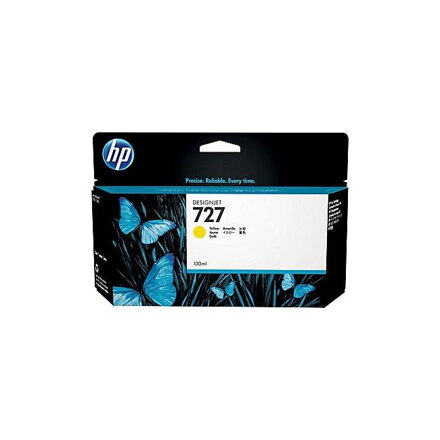 Atramentová náplň HP B3P21A HP 727 pre DesignJet T920/ T1500/ T2500 yellow (130 ml)