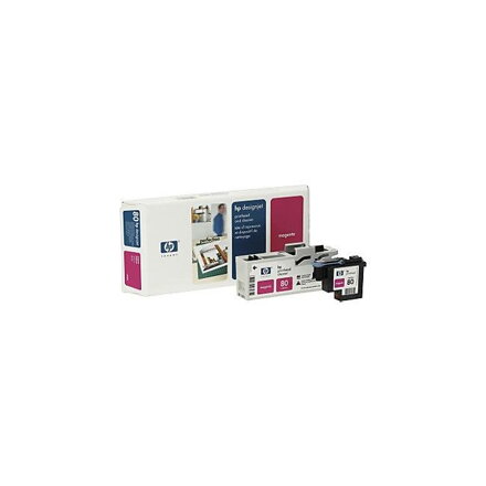 Tlačová hlava HP C4822A HP 80 pre Designjet 1000 magenta (17 ml)