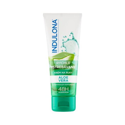 Indulona krém na ruky Aloe Vera 50 ml rýchle vstrebávanie