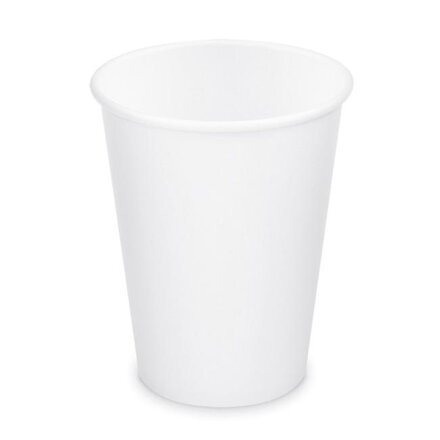 Papierové poháre biele Ø90 mm 420 ml `L` 0,3l (50 ks)