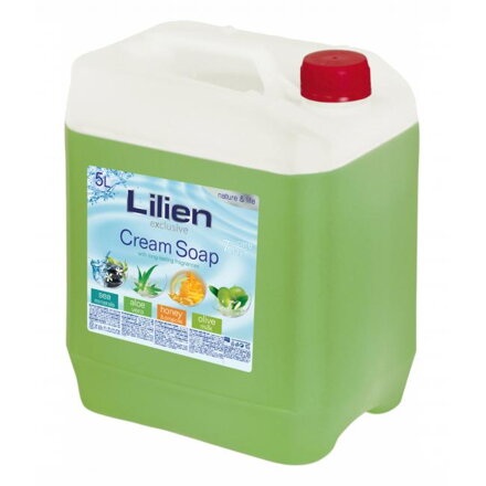 Tekuté mydlo krémove Lilien 5l Aloe vera