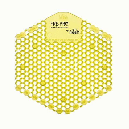 Pisoárové sitko Fre-Pro WAVE 3D - Citrus 1 ks