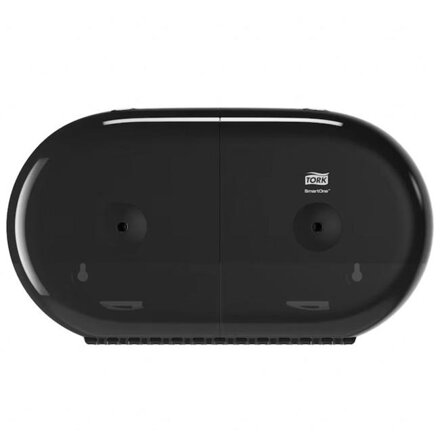 Twin Mini zásobník na toaletný papier Tork SmartOne, čierny T9