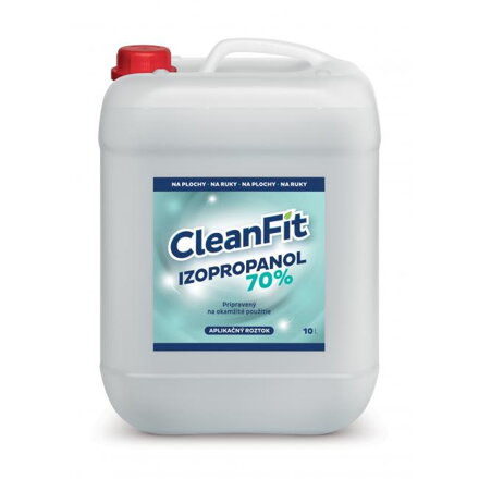 CleanFit dezinfekčný roztok IZOPROPYL 70% 10 l
