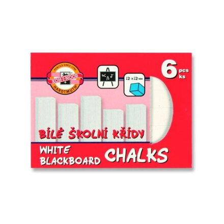 Krieda biela 6 ks