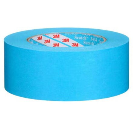 Maskovacia krepová páska 3M 3434 48mm x 50m modrá