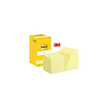 Samolepiaci bloček Post-it Super Sticky 76x76mm žlté 12x90l