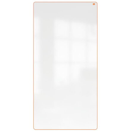 Prenosná magnetická taubľa Nobo Move & Meet oranžový rám