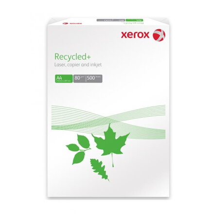 Kopírovací papier Xerox Recycled + A4, 80g CIE 85