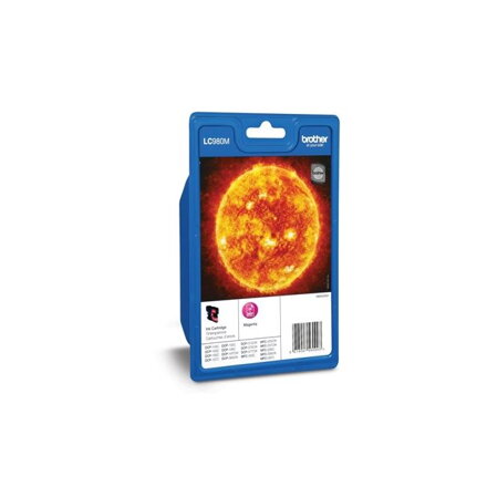 Atramentová náplň Brother LC-980 pre DCP-145C/165C magenta (300 str.)