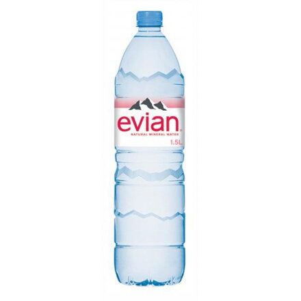 Minerálna voda Evian 6 x 1,5 ℓ PET