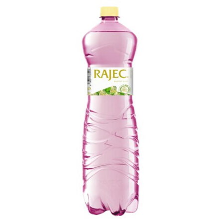 Pramenitá voda Rajec ochutená - bazový kvet nesýtená 6 x 1,5 ℓ
