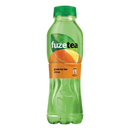 Zelený ľadový čaj FUZETEA Citrus 12 x 0,5 ℓ