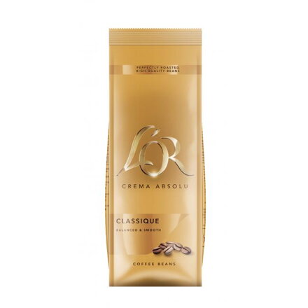 Káva L´OR Crema Absolu Classique zrnková 500 g