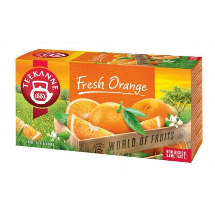 Čaj TEEKANNE ovocný Fresh Orange HB 20 x 2,25 g