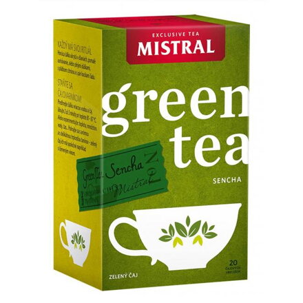 Čaj MISTRAL zelený Sencha HB 30g