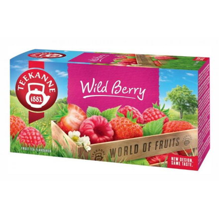 Čaj TEEKANNE ovocný Wild Berry HB 40 g