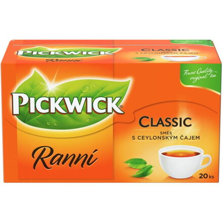 Čaj PICKWICK čierny ranný 25 x 1,75 g