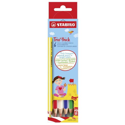 Farbičky STABILO Trio 6ks