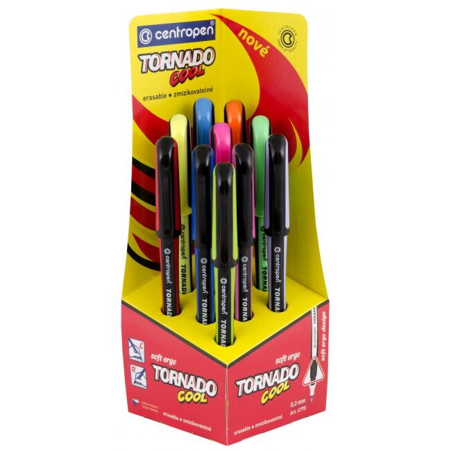 Displej Centropen roller Tornado COOL 10 ks Displej Centropen roller Tornado COOL 10 ks